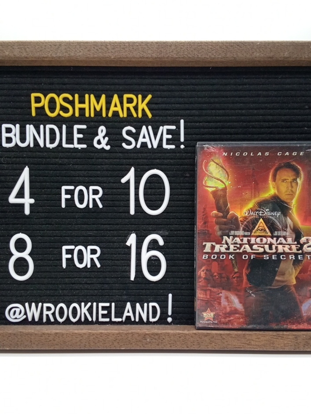 Disney National Treasure DVD#J70